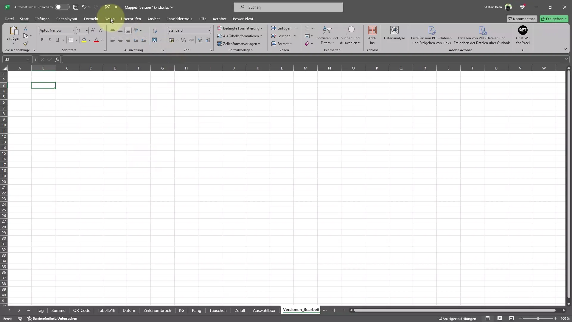 Integrarea automată a datelor din internet în Excel