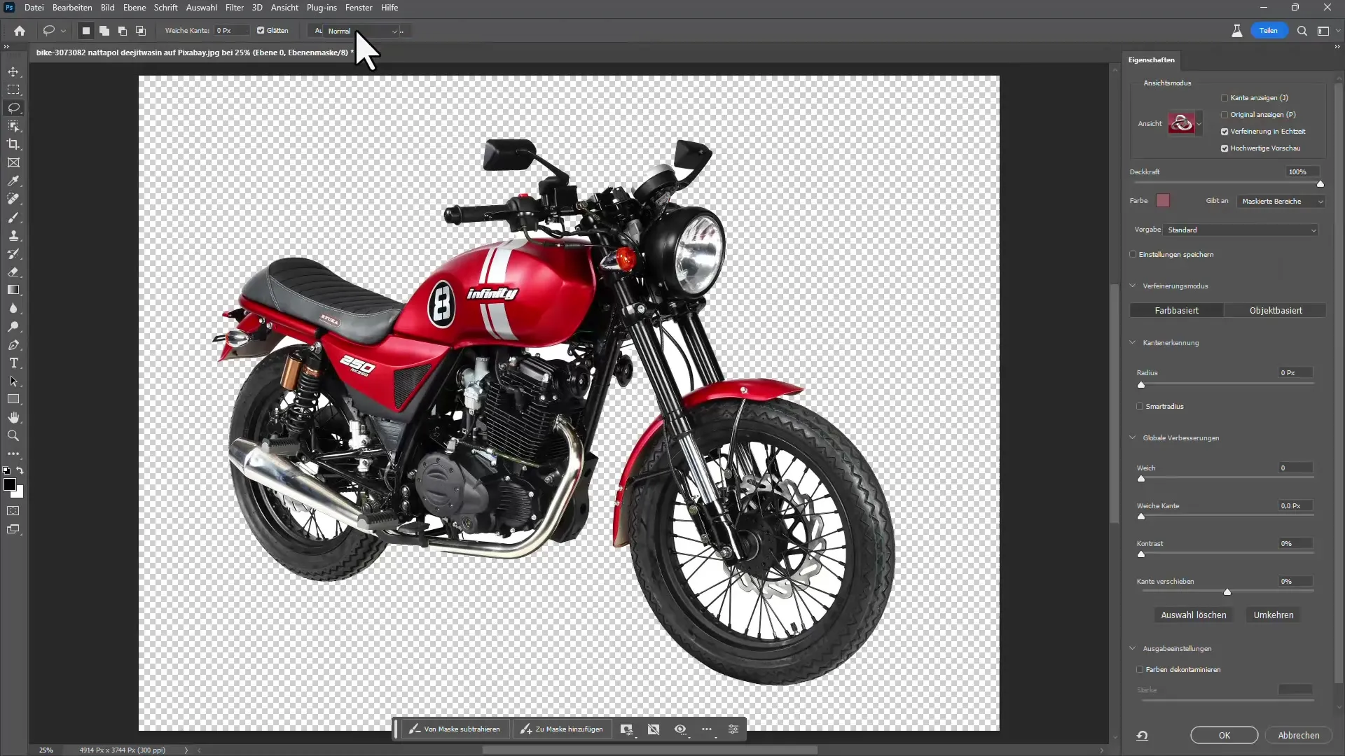 Détourage efficace dans Photoshop - Voici comment faire avec l'IA et les techniques manuelles