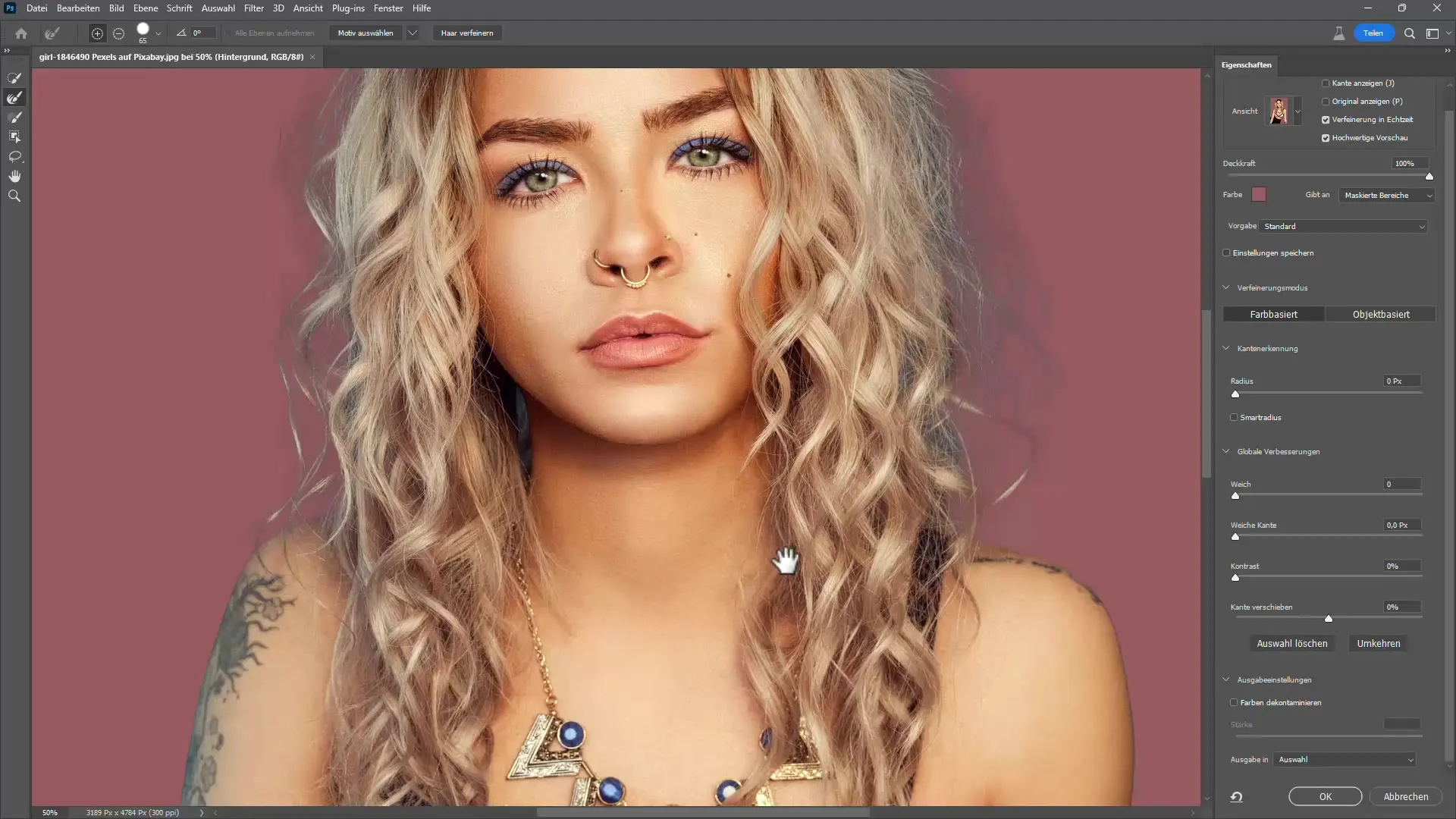 Memisahkan rambut di Photoshop: Langkah-langkah sederhana untuk pemisahan yang sempurna