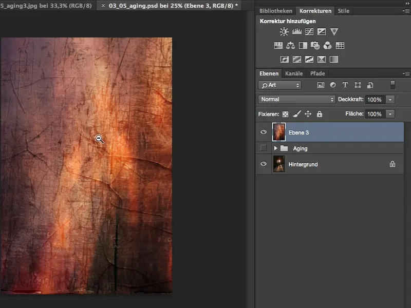 Looks & Styles con Photoshop - Aging: Un'immagine invecchia Looks & Styles con Photoshop - Invecchiamento: Un'immagine invecchia