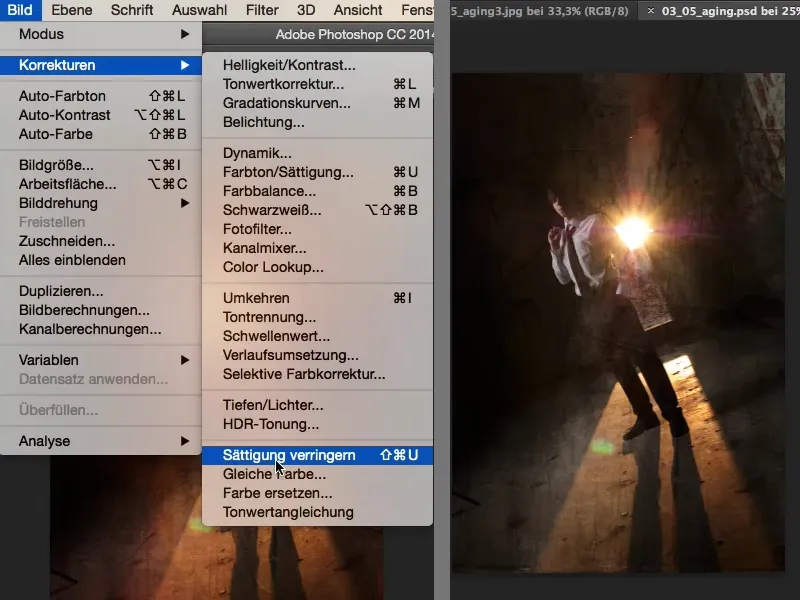 Looks & Styles con Photoshop - Aging: Un'immagine invecchia. Looks & Styles con Photoshop - Invecchiamento: Un'immagine invecchia