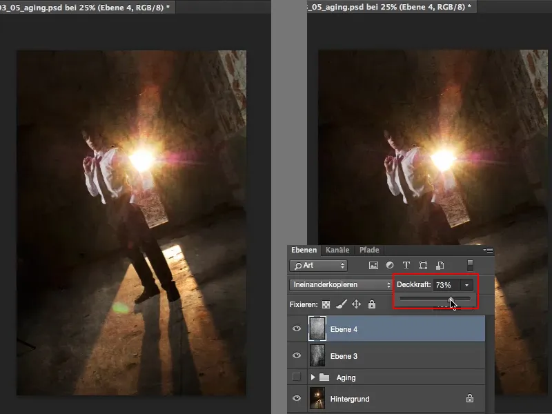 Looks & Styles con Photoshop - Aging: Un'immagine invecchia Looks & Styles con Photoshop - Invecchiamento: un'immagine invecchia