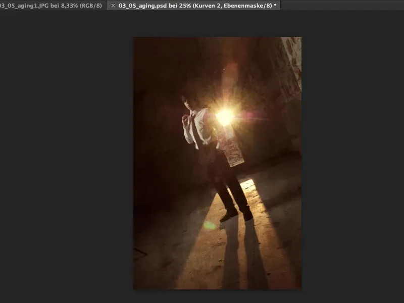 Looks & Styles con Photoshop - Invecchiamento: Un'immagine invecchia. Looks & Styles con Photoshop - Aging: Un'immagine invecchia