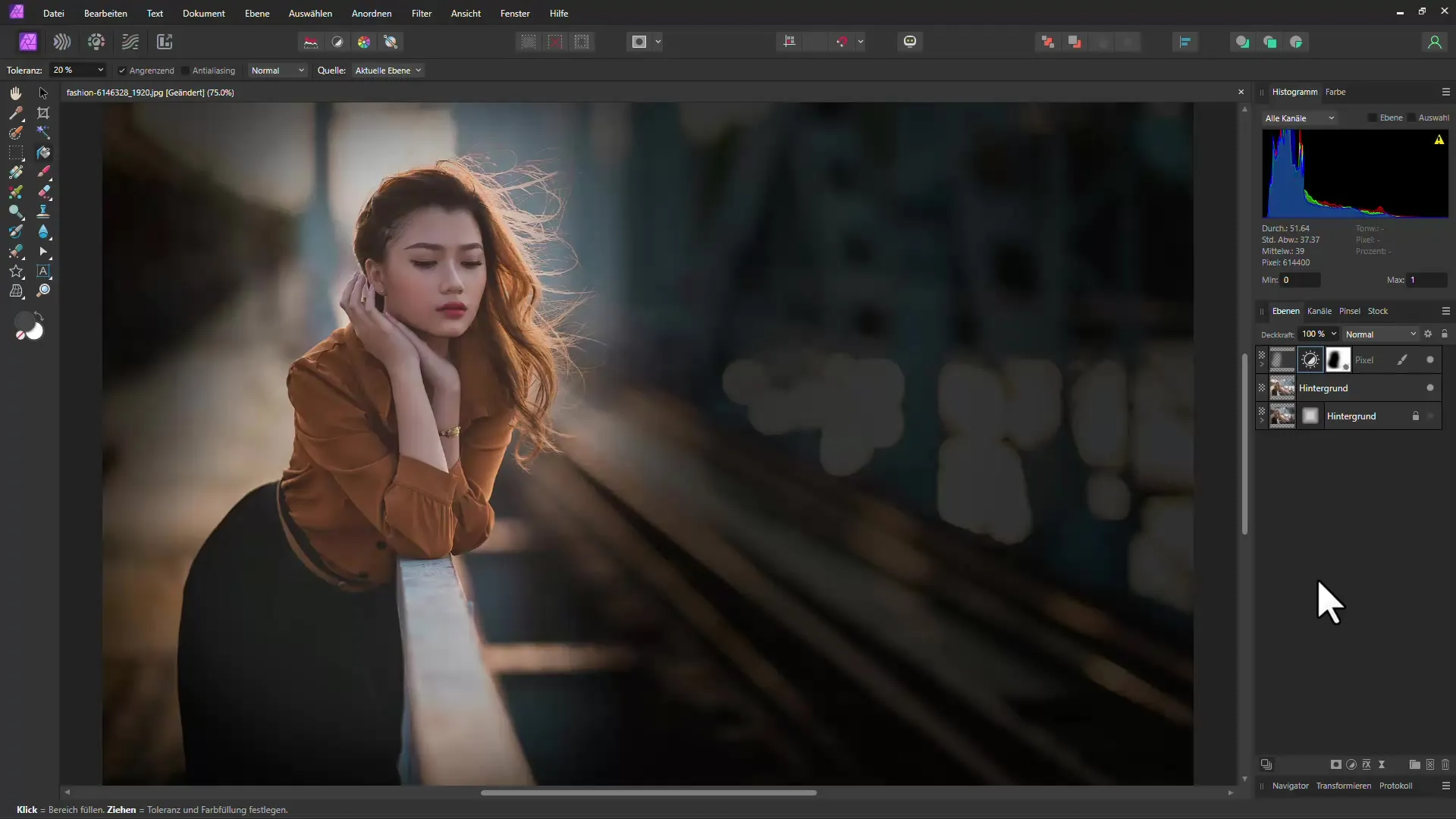 Menambahkan Vignette dengan Cerdas di Affinity Photo - Panduan Langkah demi Langkah