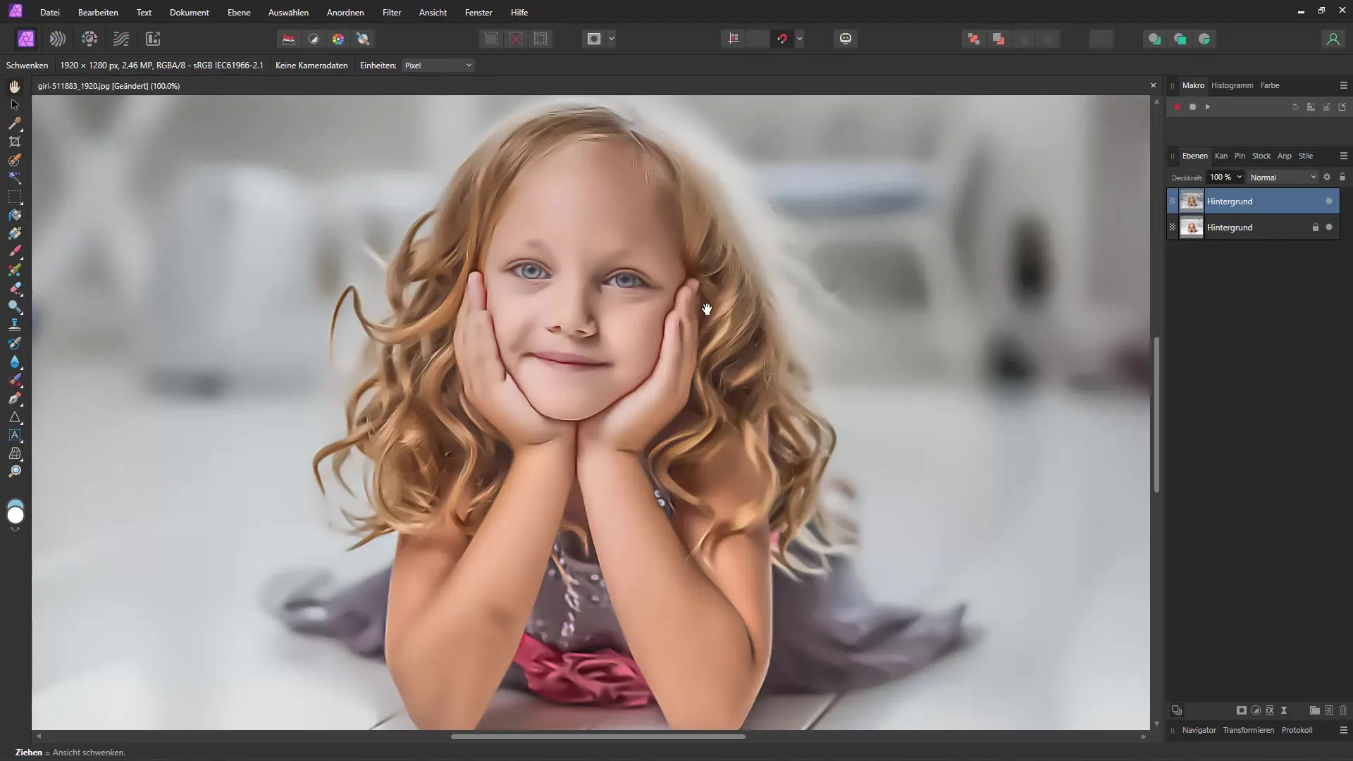 Create a photo in a painting style – Step-by-step guide