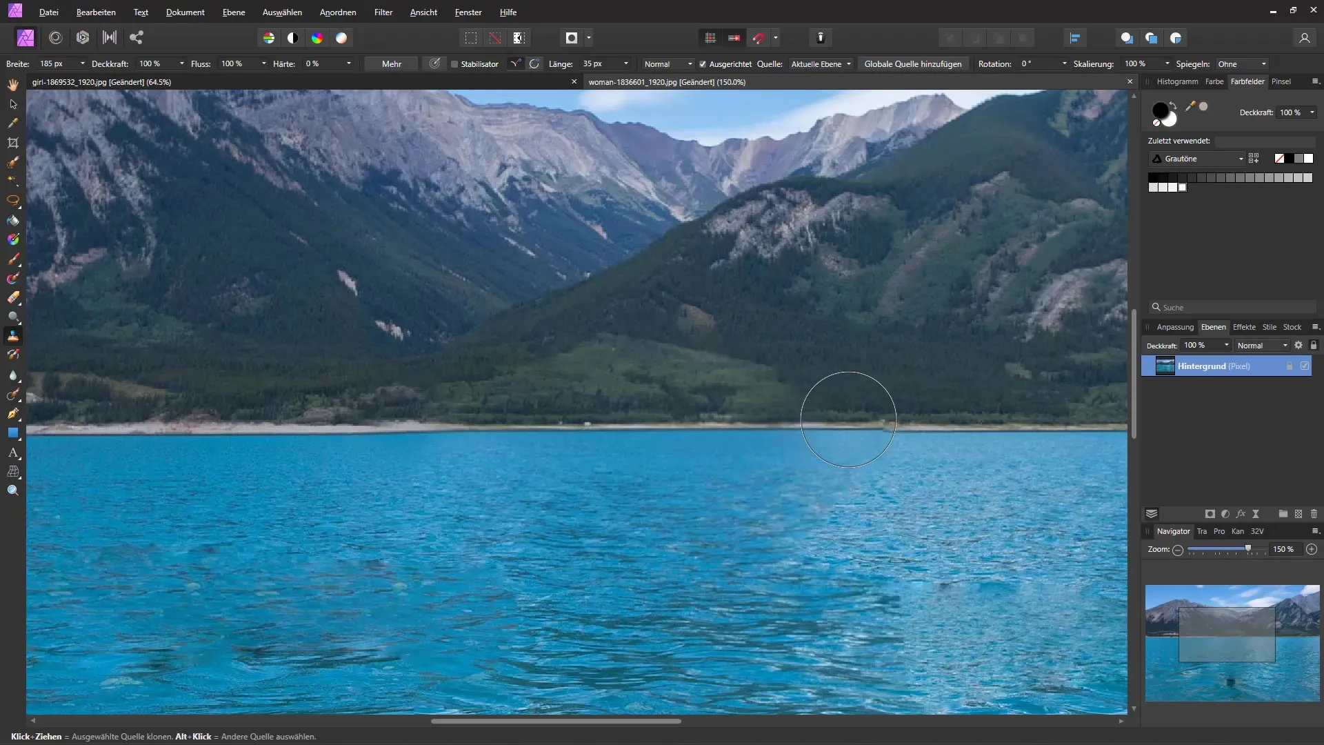 Fjerne forstyrrende objekter i Affinity Photo raskt - En trinnvis veiledning