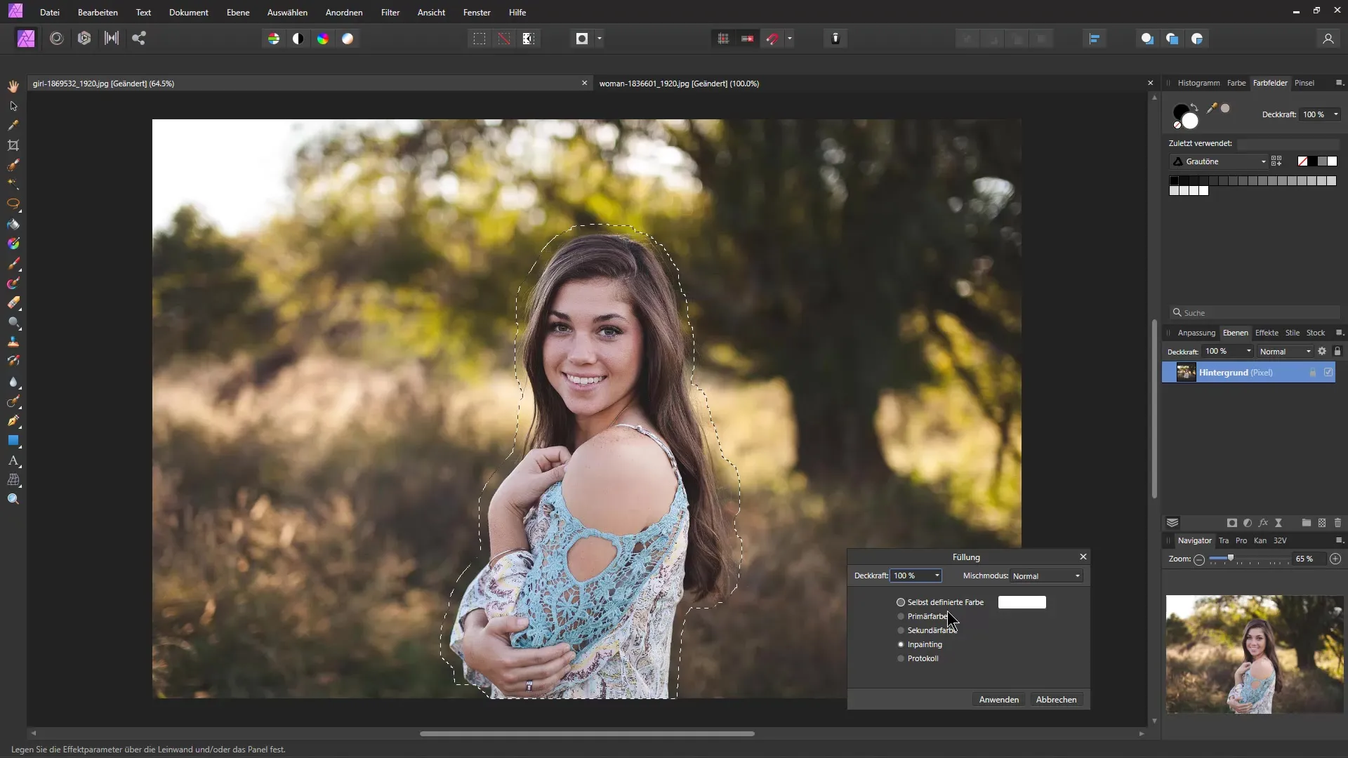 Remove distracting objects in Affinity Photo quickly - A step-by-step guide