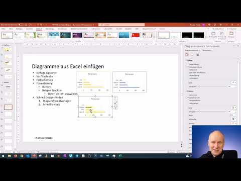 PowerPoint-Kurs: 9.1 | Diagramme einfügen, Vor-/Nachteile, Formatierung, der Farbenfalle entgehen