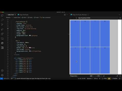 Flexbox in CSS & HTML: 3.14 | Die flex-flow-Eigenschaft