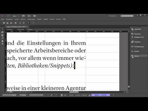 Adobe InCopy CC für Redakteure – 4.5 Texte bearbeiten, formatieren und Umgang mit Glyphen