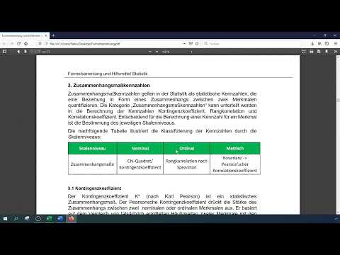 Statistiek met Excel: 2.6 Rangcorrelatieanalyse in Excel