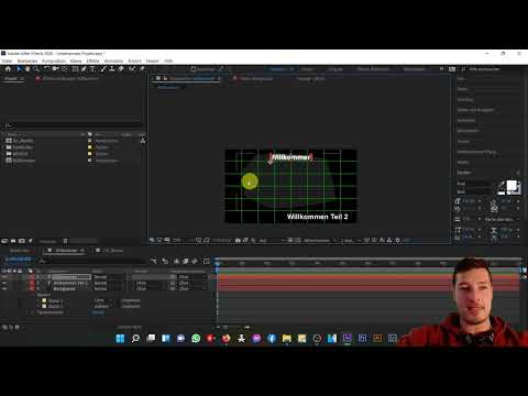 After Effects Tutorial: 2.5 | Overview User Interface: Preview Area