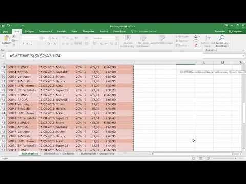 Excel Basics - Introduction for Beginners: 30 SVERWEIS: Basics