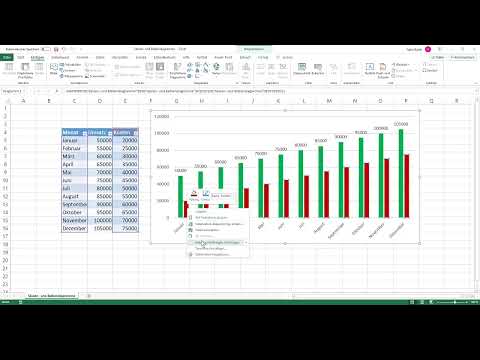 Creating charts in Excel: 3.1 | Column and bar charts