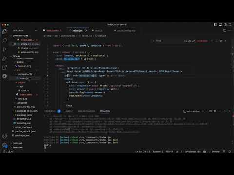 OpenAI API: 3.6 | Grundlæggende UI i React