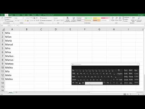 Excel tutorial: Pivot, charts and table design for clear data presentation - 5.1 Secret selection