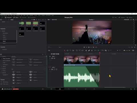 DaVinci Resolve: 7.1 | Dissolvenza audio lenta in entrata e in uscita