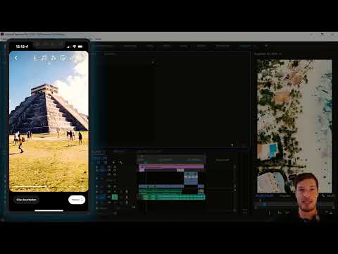 Video editing with Adobe Premiere Pro CC: 4.2 | Excursus: Synchronizing Instagram Reels with licensed music in Premiere Pro