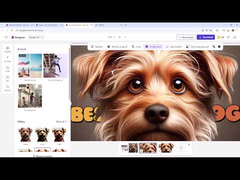 Microsoft Designer: 4.2 | Erweiterte Anpassung von Thumbnails