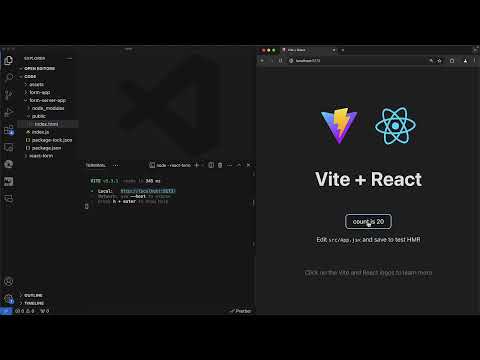 Web-Formulare erstellen: 6.9 | Formulare und Formularelemente in React – Projekt anlegen