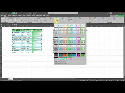 Preview image: Excel: Moving, formatting columns and rows, and applying conditional formatting