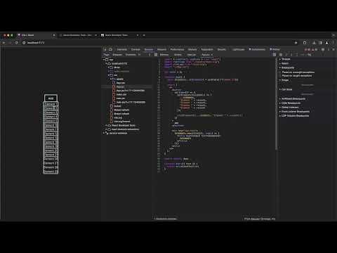 Chrome-kehitystyökalut: 6.4 | Käytä laajennusta React Dev Tools (React Dev Tools)